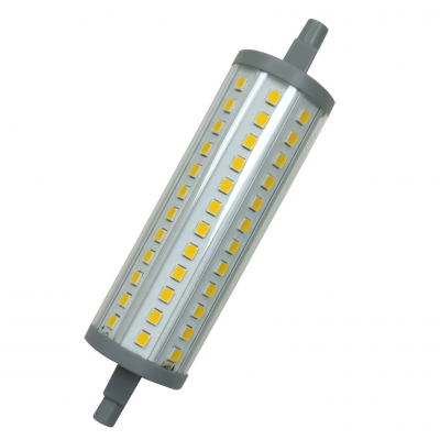 Lâmpada LED R7S 12W 118mm...